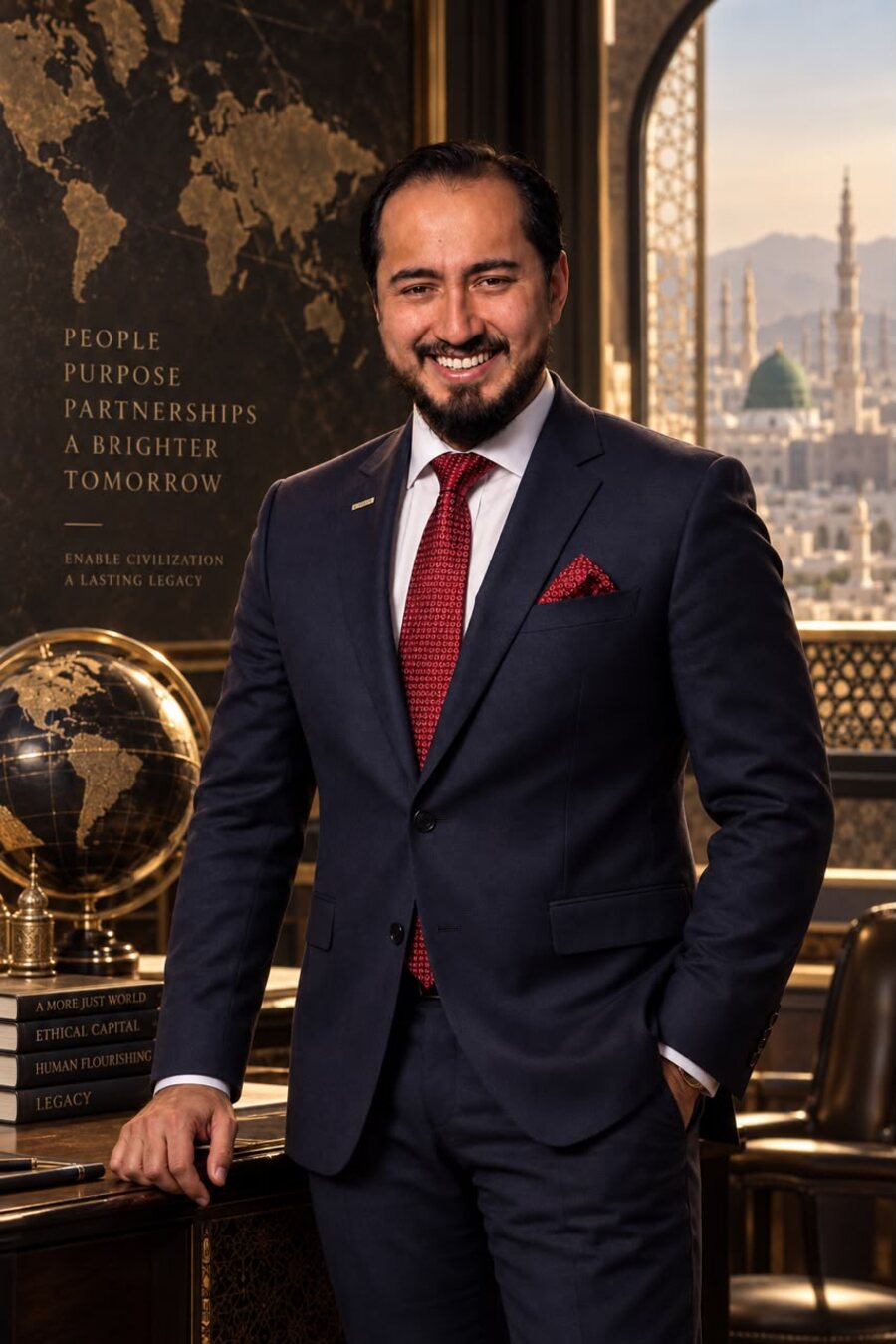 Muhammad Izzuddin Iliyes, founder of Haramain Legacy